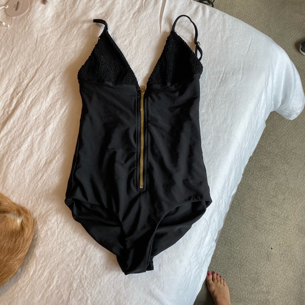 Tori Praver Medium Black one piece